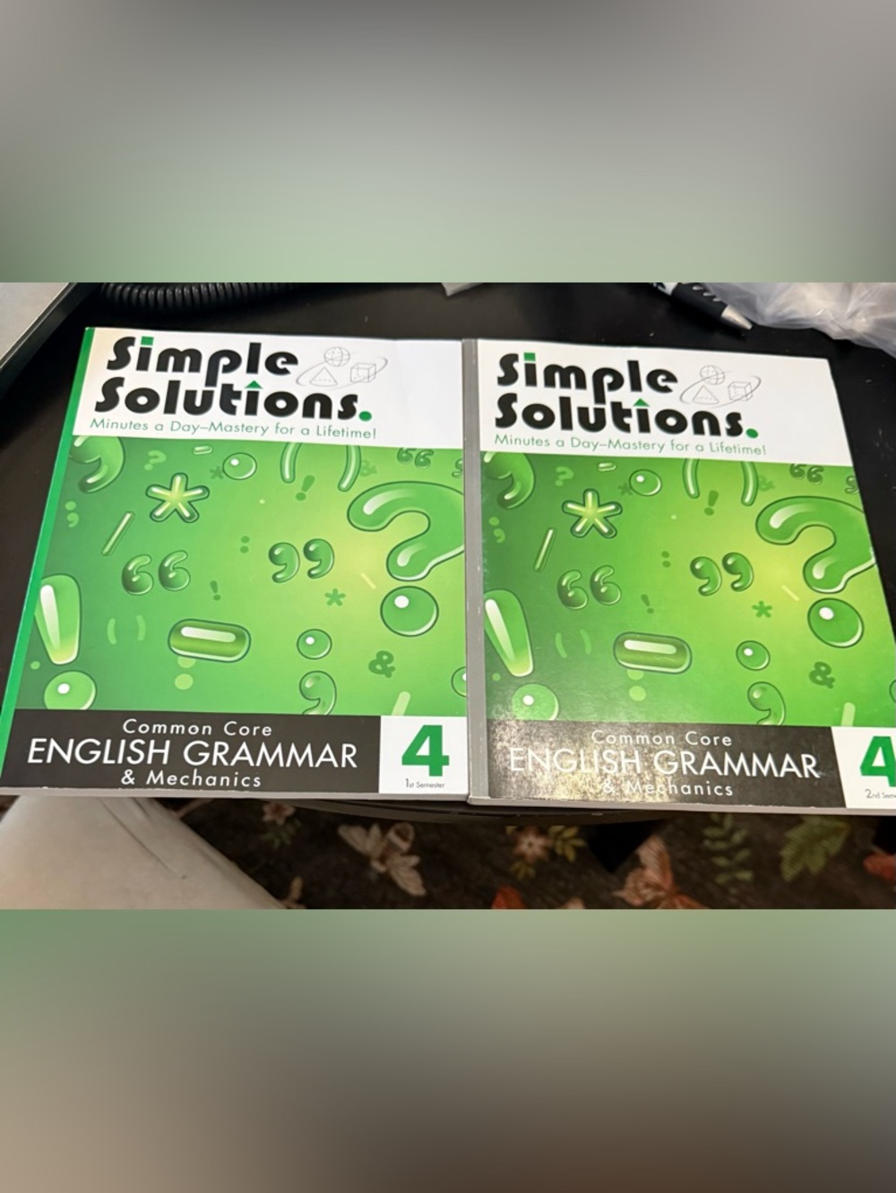 Simple Solutions English Grammar/Writing Mechanics Level 4, 1st and 2nd Semester